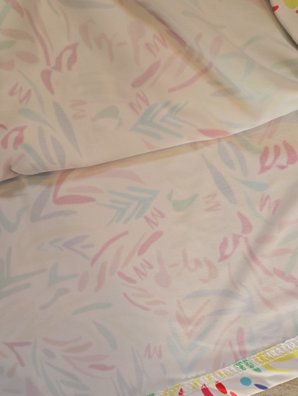 Lulu-B Multi-Color Design Print 1/4 Zipper Jacket - Picture 7 of 9